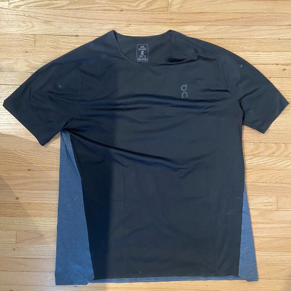 On Running Short Sleeve XL Shirt - Black Brand New, Never Worn
